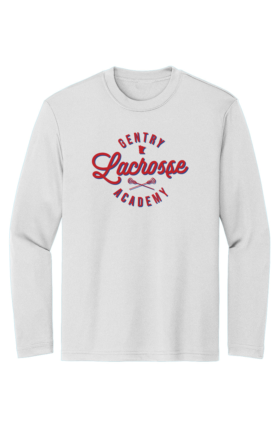 Gentry Academy Lacrosse Sport-Tek Youth Long Sleeve Tee