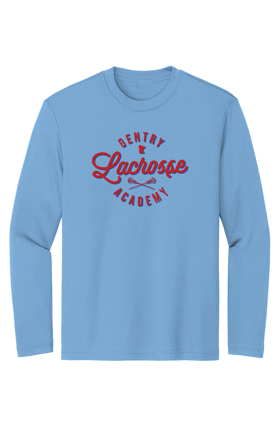 Gentry Academy Lacrosse Sport-Tek Youth Long Sleeve Tee