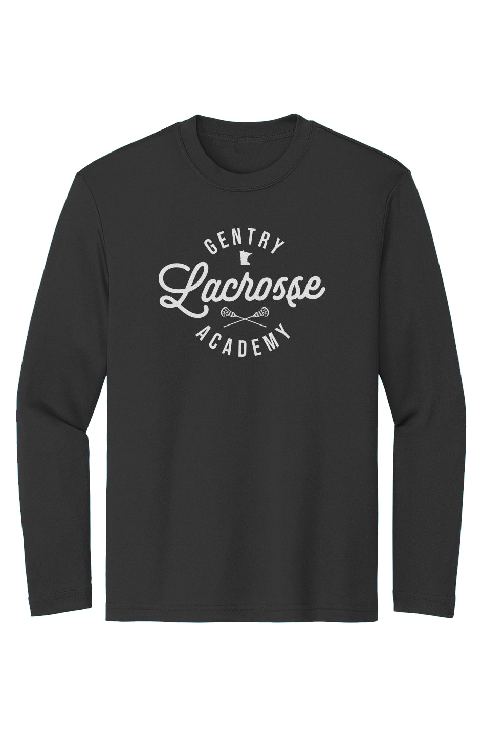 Gentry Academy Lacrosse Sport-Tek Youth Long Sleeve Tee