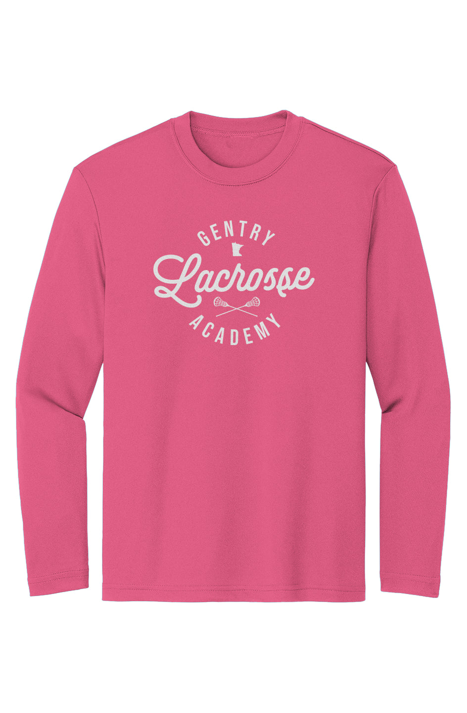 Gentry Academy Lacrosse Sport-Tek Youth Long Sleeve Tee