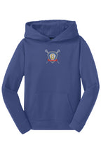 Gentry Academy Lacrosse Radial Youth Sport-Tek Fleece Hoodie