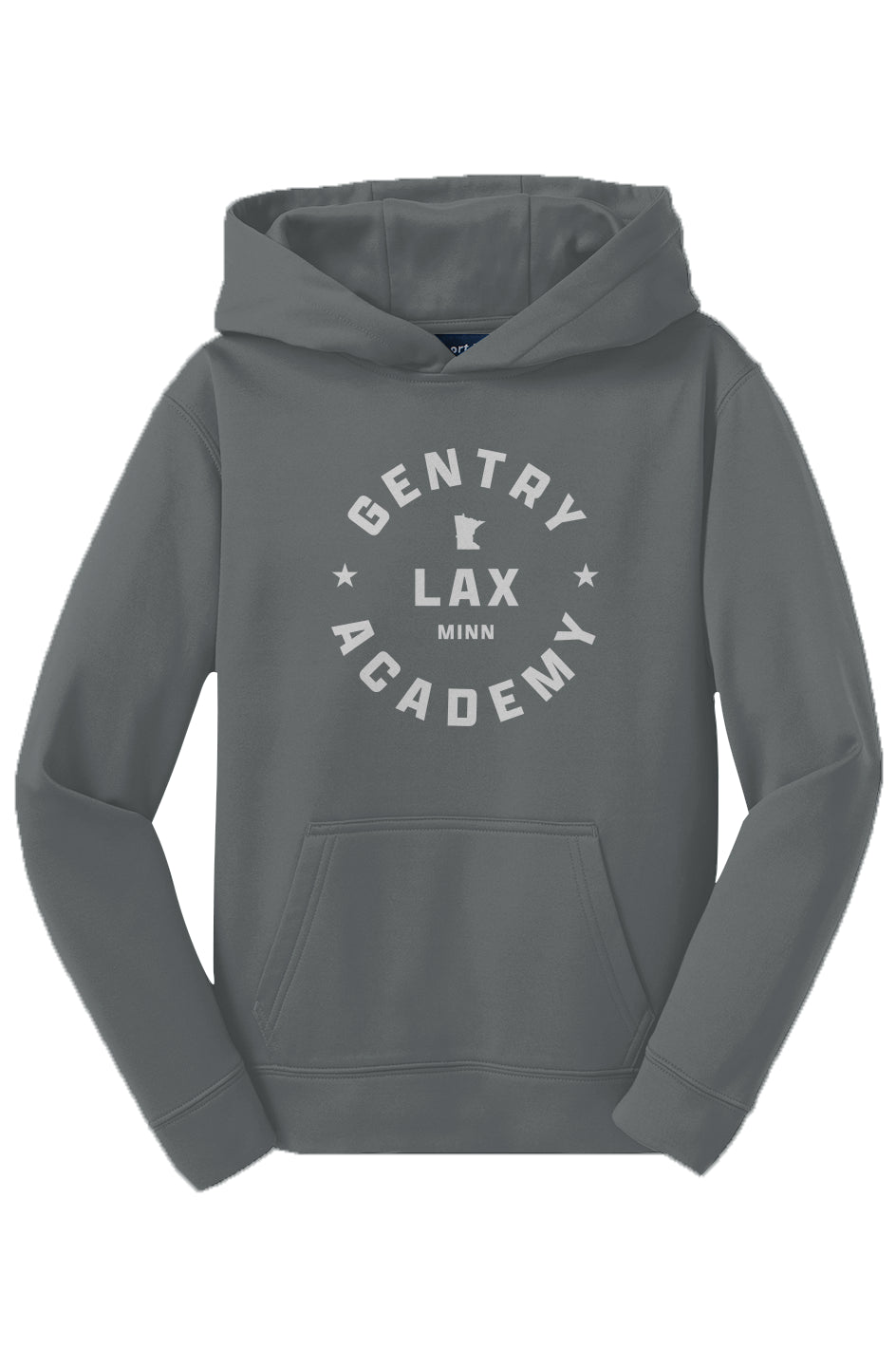 Gentry Academy Lacrosse Youth Sport-Tek Fleece Hoodie