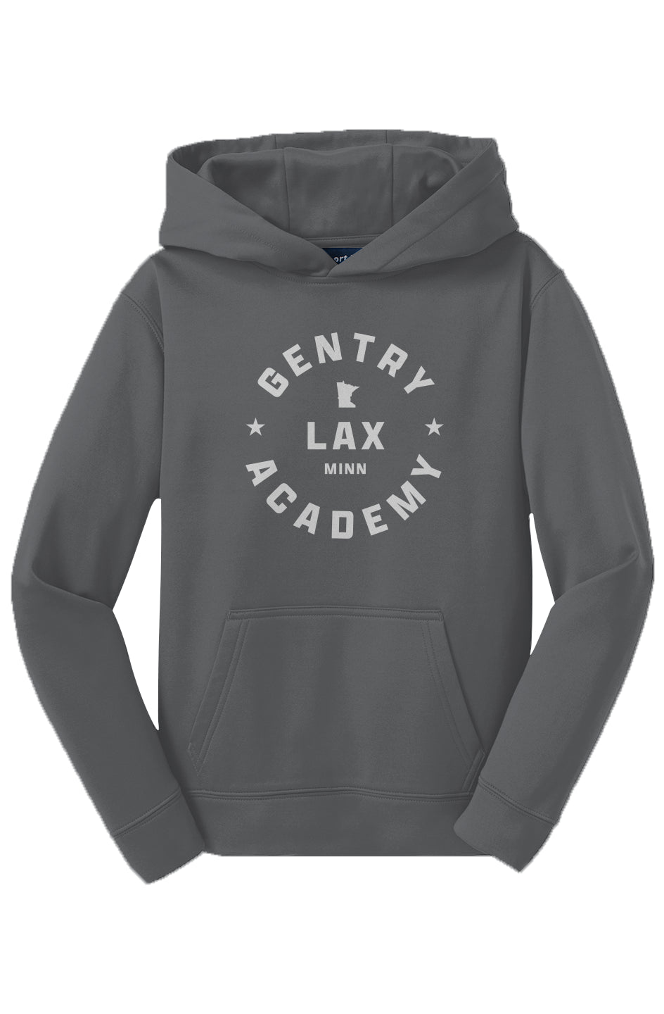 Gentry Academy Lacrosse Youth Sport-Tek Fleece Hoodie