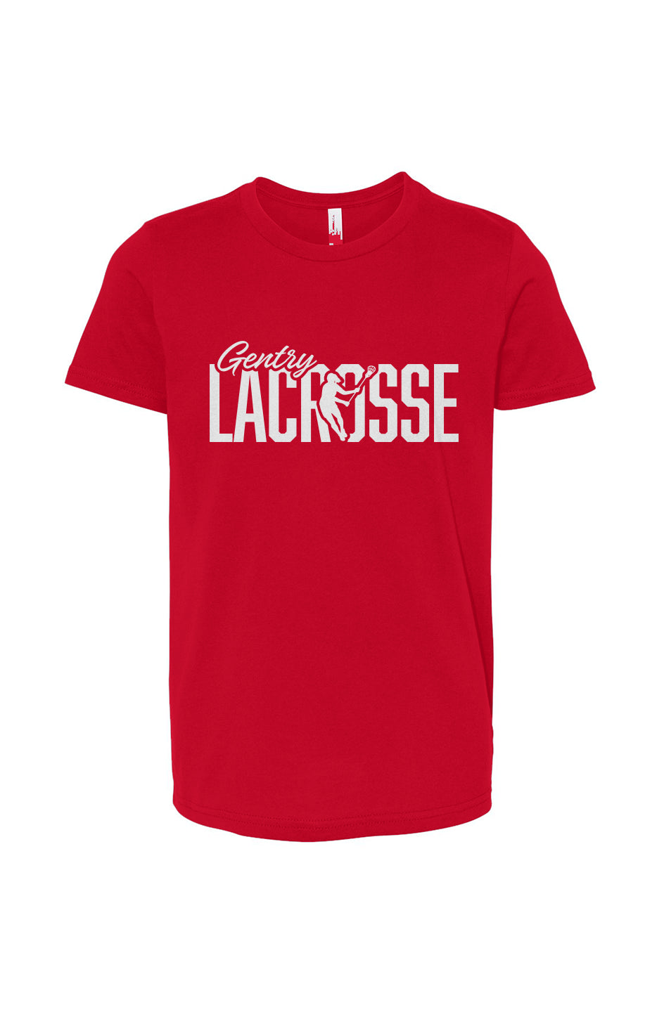 Gentry Academy Lacrosse Girl Youth Tee