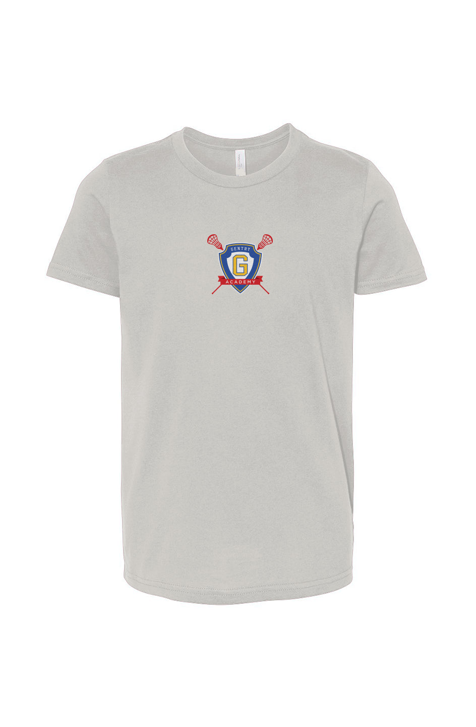 Gentry Academy Lacrosse Back Print Youth Tee