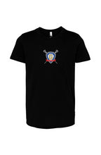 Gentry Academy Lacrosse Flag Back Print Youth Tee