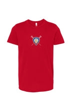 Gentry Academy Lacrosse Flag Back Print Youth Tee
