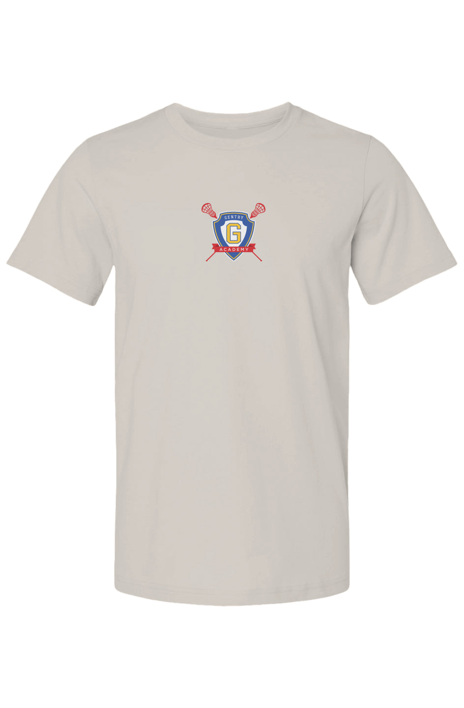 Gentry Academy Lacrosse Flag Back Print Tee