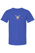 Gentry Academy Lacrosse Flag Back Print Tee
