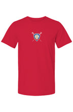 Gentry Academy Lacrosse Flag Back Print Tee