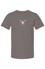 Gentry Academy Lacrosse Flag Back Print Tee