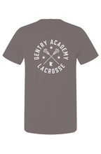 Gentry Academy Lacrosse Radial Back Print Tee