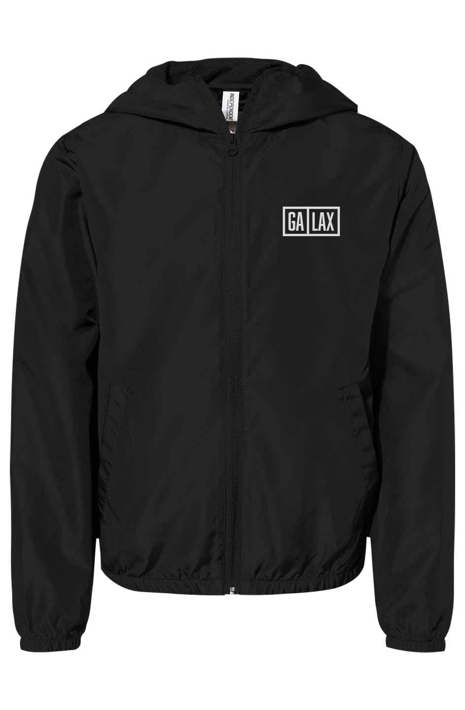 Gentry Academy Lacrosse Youth Lightweight Windbreaker Full-Zip Jacket