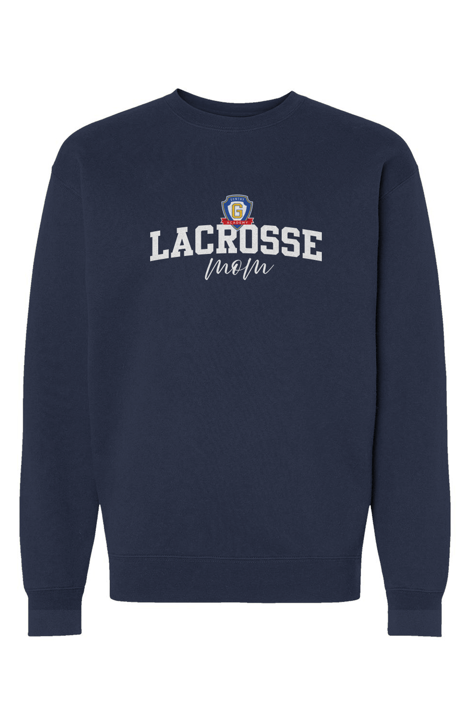 Gentry Academy Lacrosse Mom Heavyweight Crewneck Sweatshirt