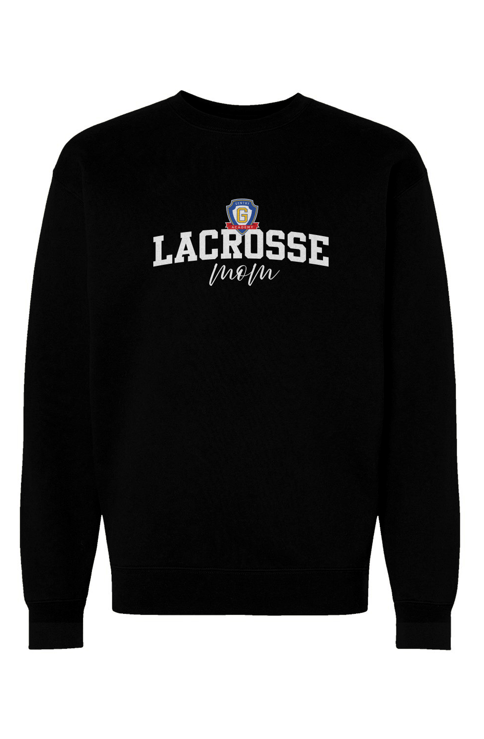 Gentry Academy Lacrosse Mom Heavyweight Crewneck Sweatshirt