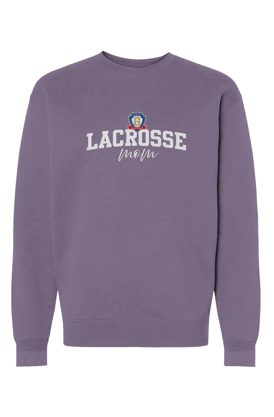 Gentry Academy Lacrosse Mom Heavyweight Crewneck Sweatshirt