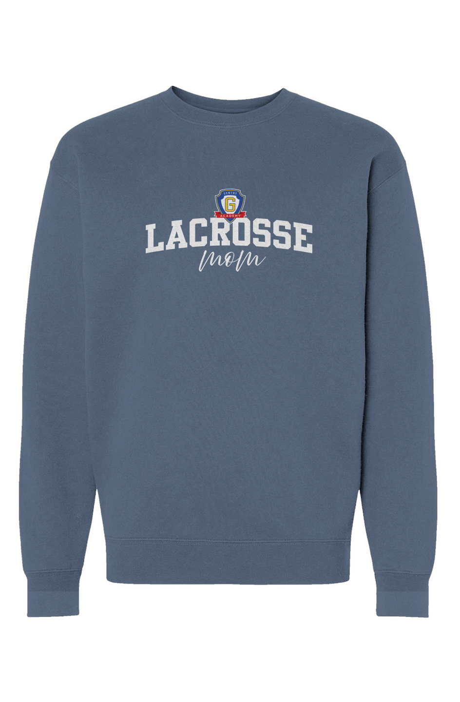 Gentry Academy Lacrosse Mom Heavyweight Crewneck Sweatshirt