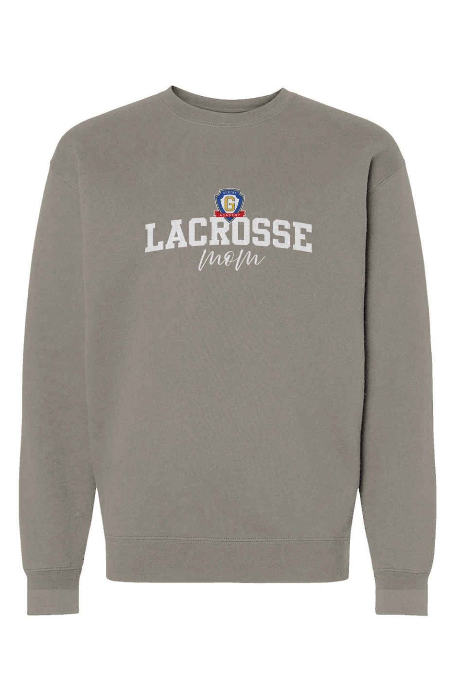 Gentry Academy Lacrosse Mom Heavyweight Crewneck Sweatshirt