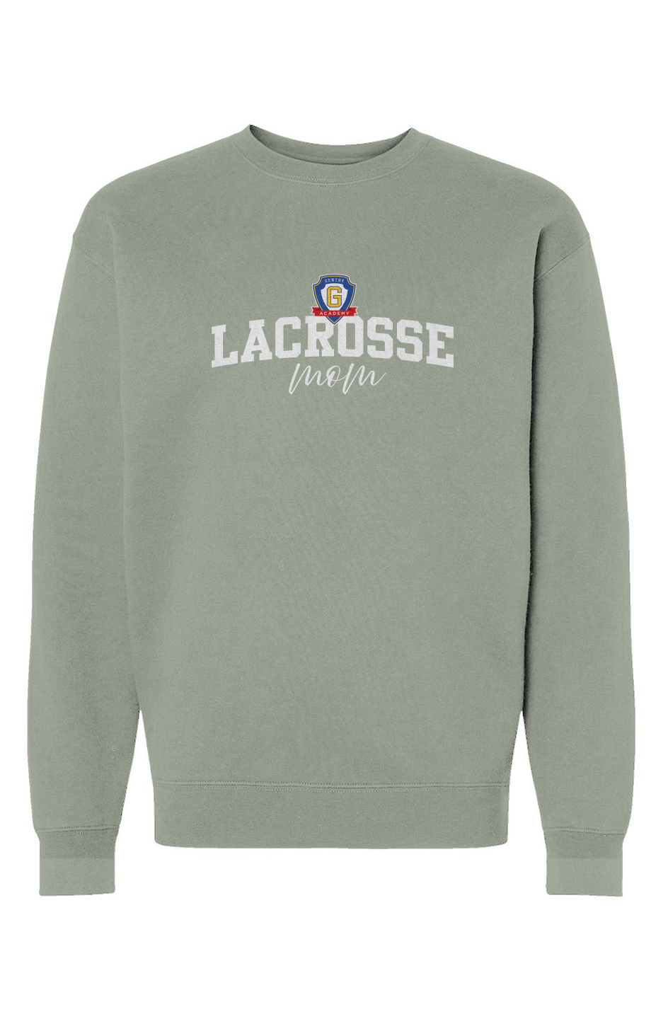 Gentry Academy Lacrosse Mom Heavyweight Crewneck Sweatshirt