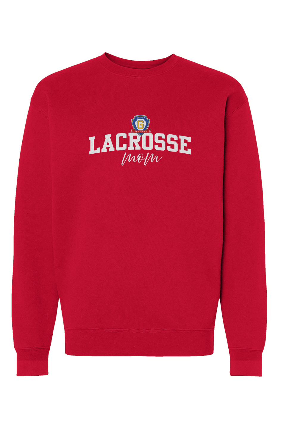 Gentry Academy Lacrosse Mom Heavyweight Crewneck Sweatshirt