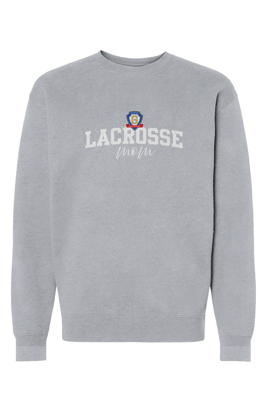 Gentry Academy Lacrosse Mom Heavyweight Crewneck Sweatshirt