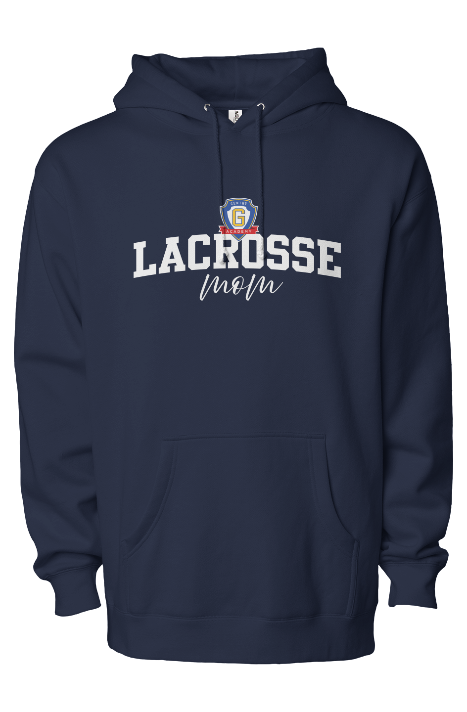 Gentry Academy Lacrosse Mom Heavyweight Pullover Hoodie