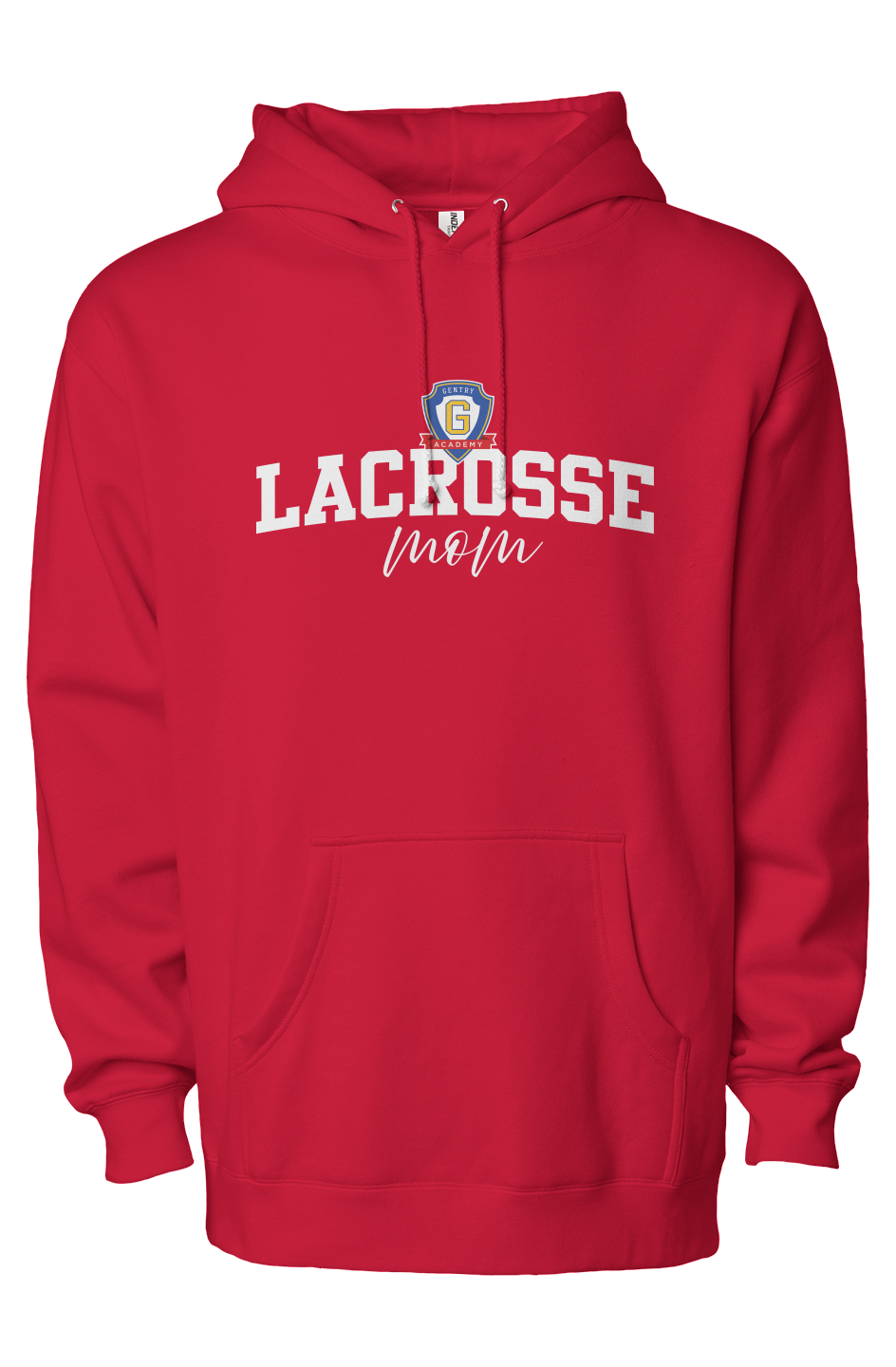 Gentry Academy Lacrosse Mom Heavyweight Pullover Hoodie