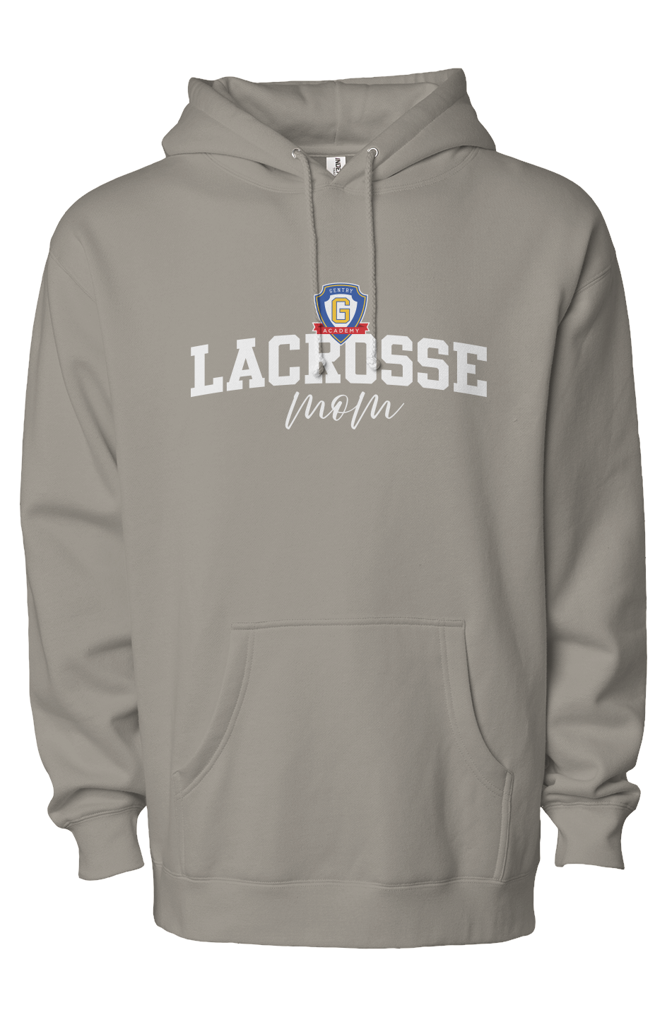 Gentry Academy Lacrosse Mom Heavyweight Pullover Hoodie