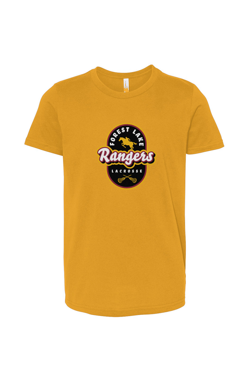 Forest Lake Lacrosse Vintage Label Youth Tee