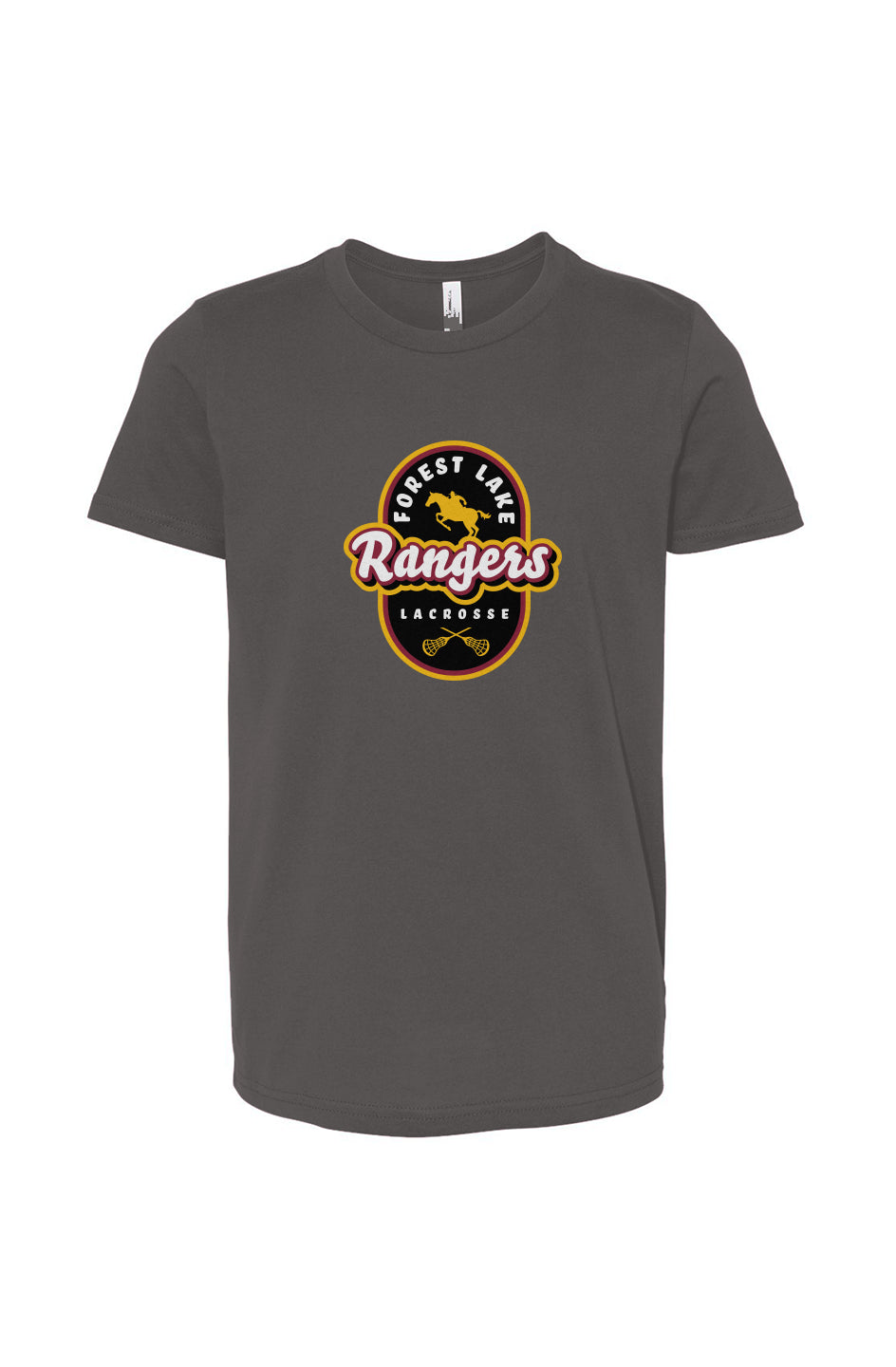 Forest Lake Lacrosse Vintage Label Youth Tee