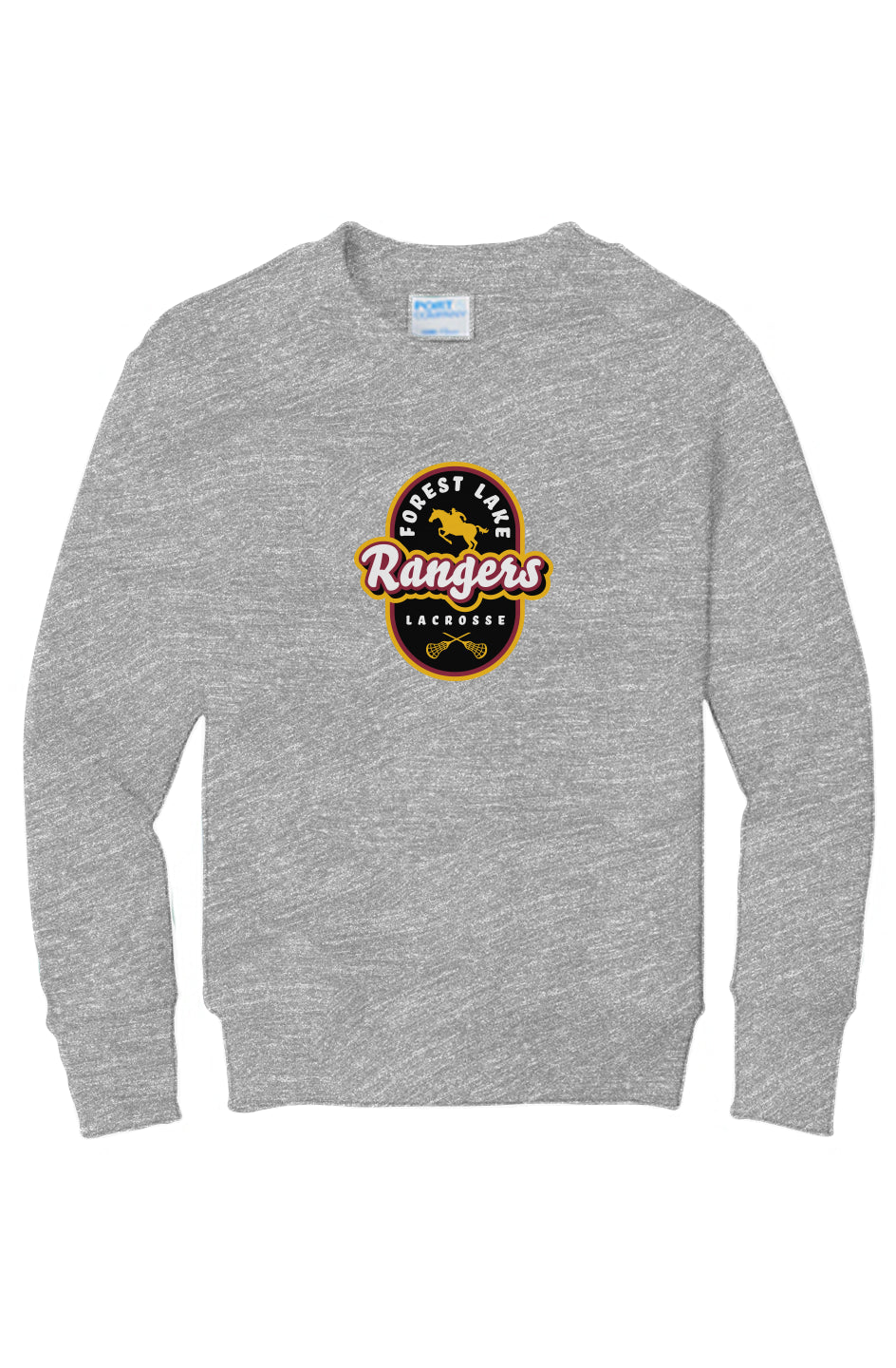 Forest Lake Lacrosse Vintage Label Youth Sweatshirt