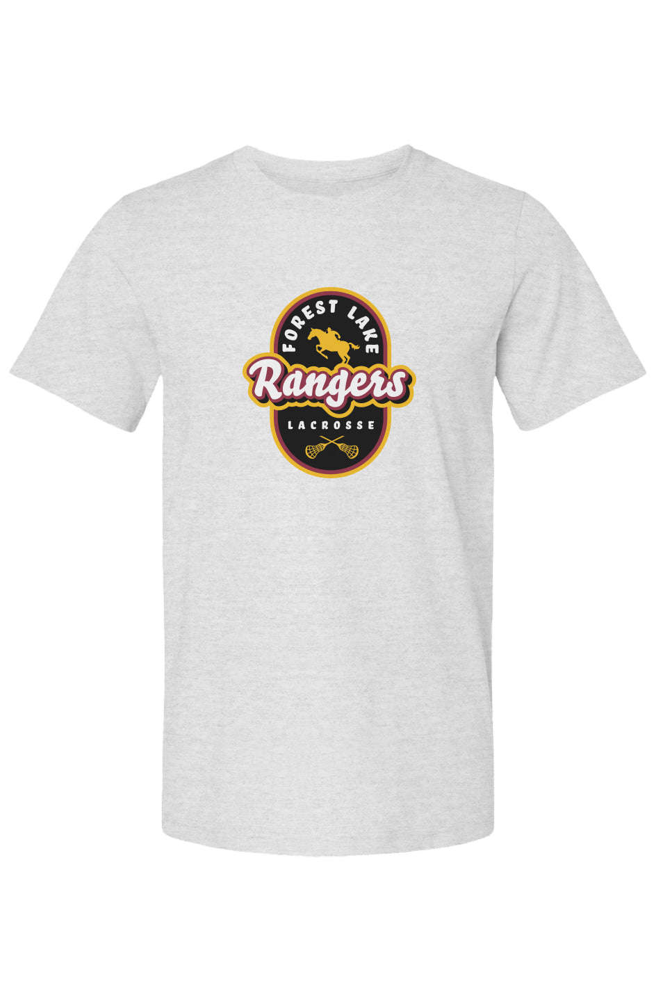 Forest Lake Lacrosse Vintage Label Tee