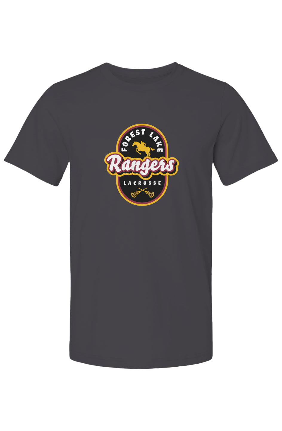 Forest Lake Lacrosse Vintage Label Tee