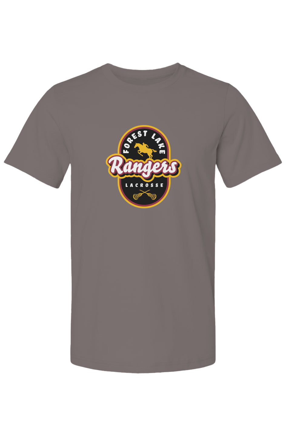 Forest Lake Lacrosse Vintage Label Tee