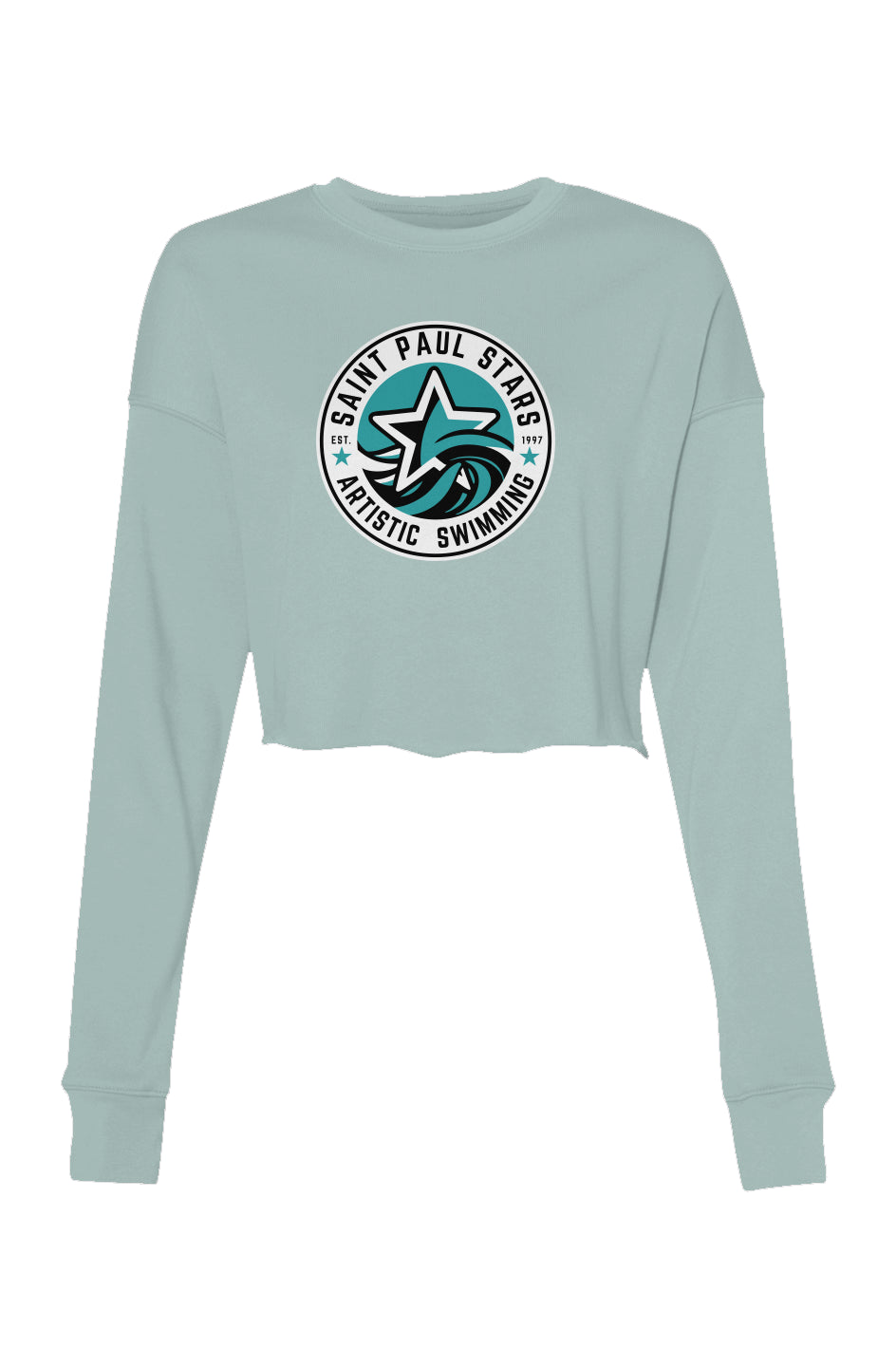 St. Paul Stars Crop Crew Fleece