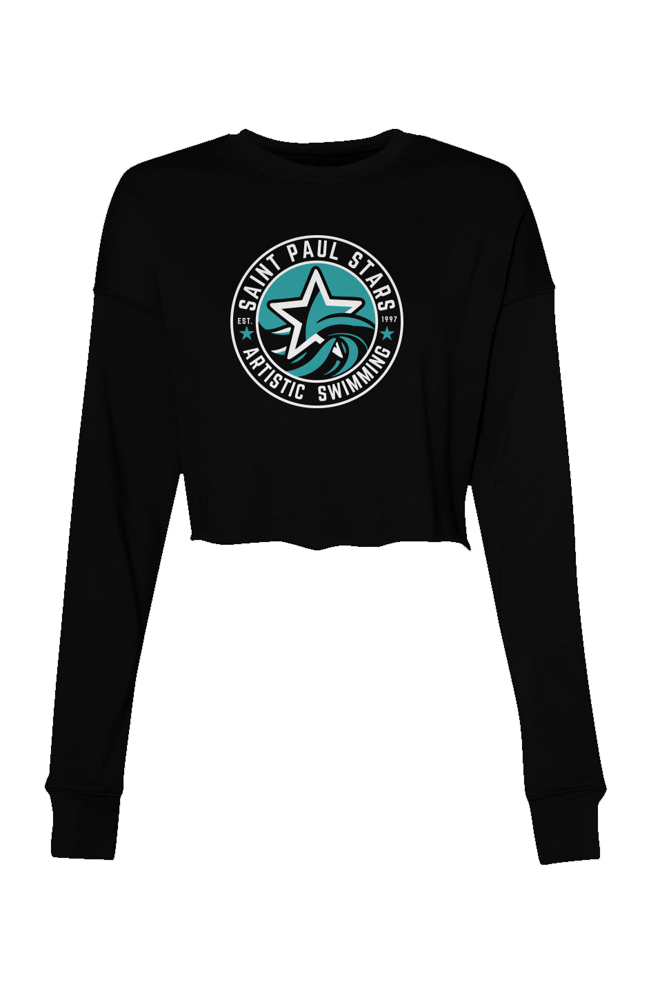 St. Paul Stars Crop Crew Fleece
