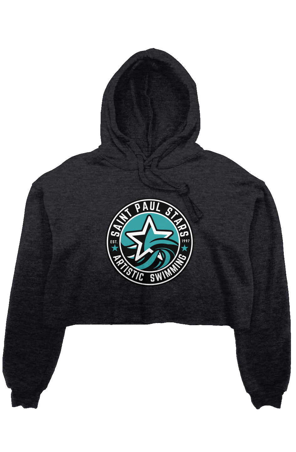 St. Paul Stars Crop Fleece Hoodie