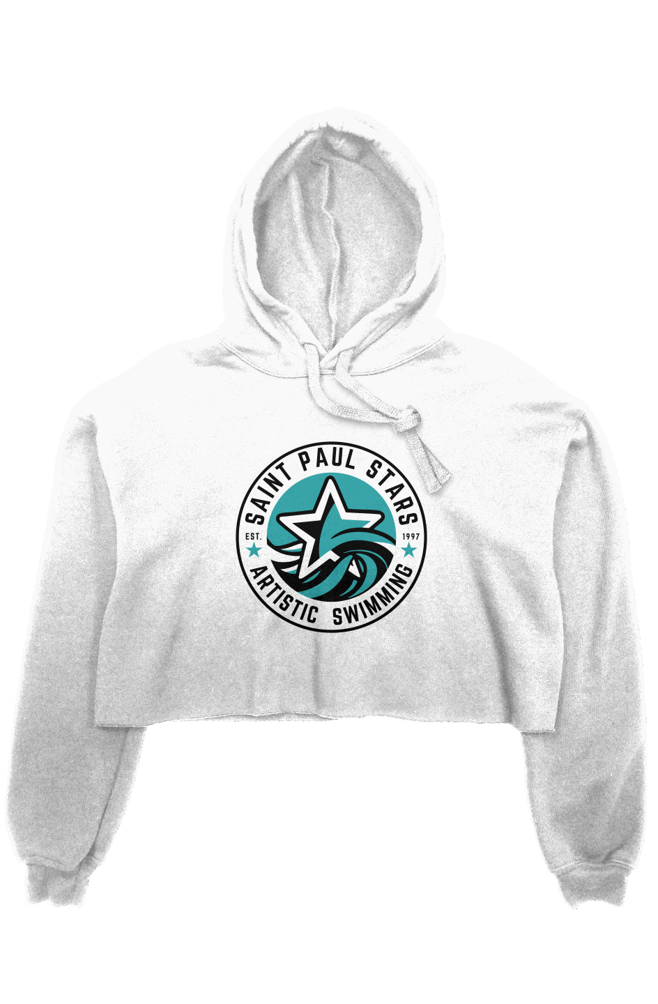 St. Paul Stars Crop Fleece Hoodie