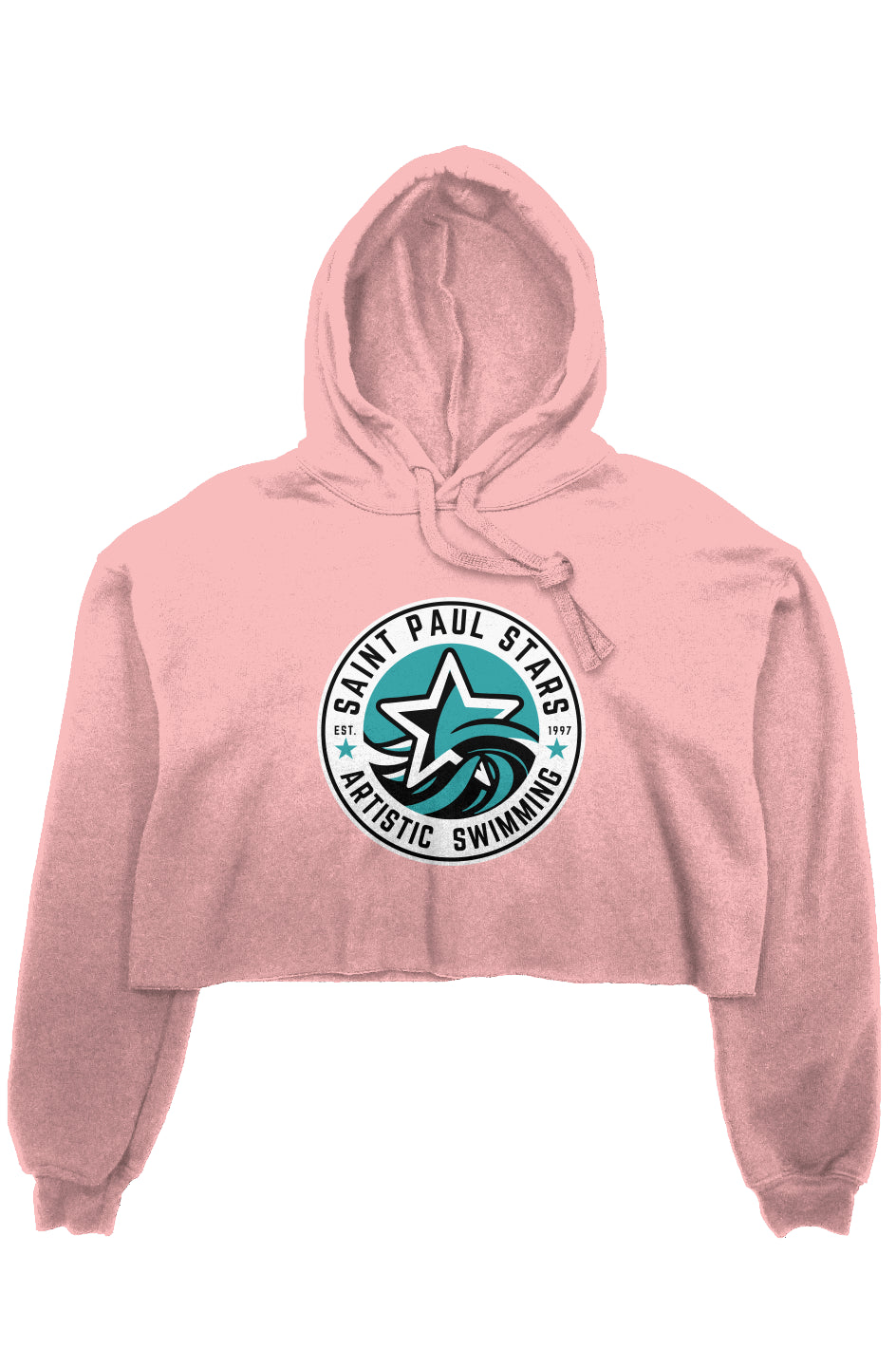 St. Paul Stars Crop Fleece Hoodie