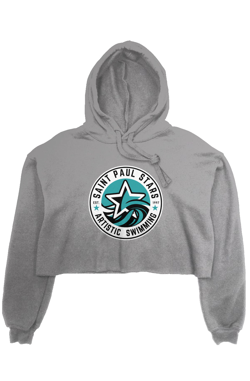 St. Paul Stars Crop Fleece Hoodie