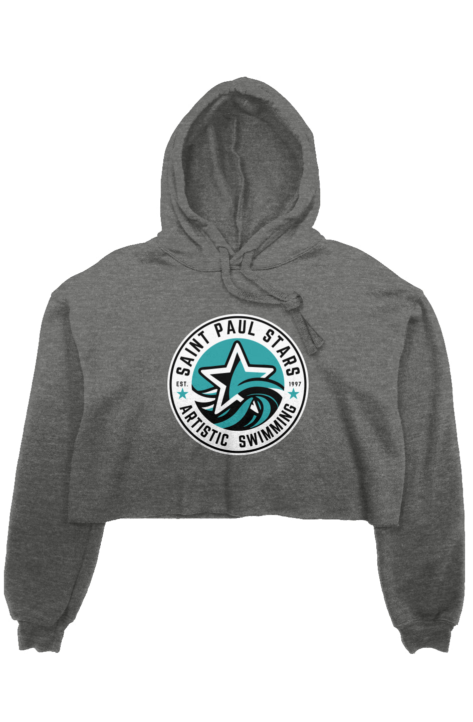 St. Paul Stars Crop Fleece Hoodie