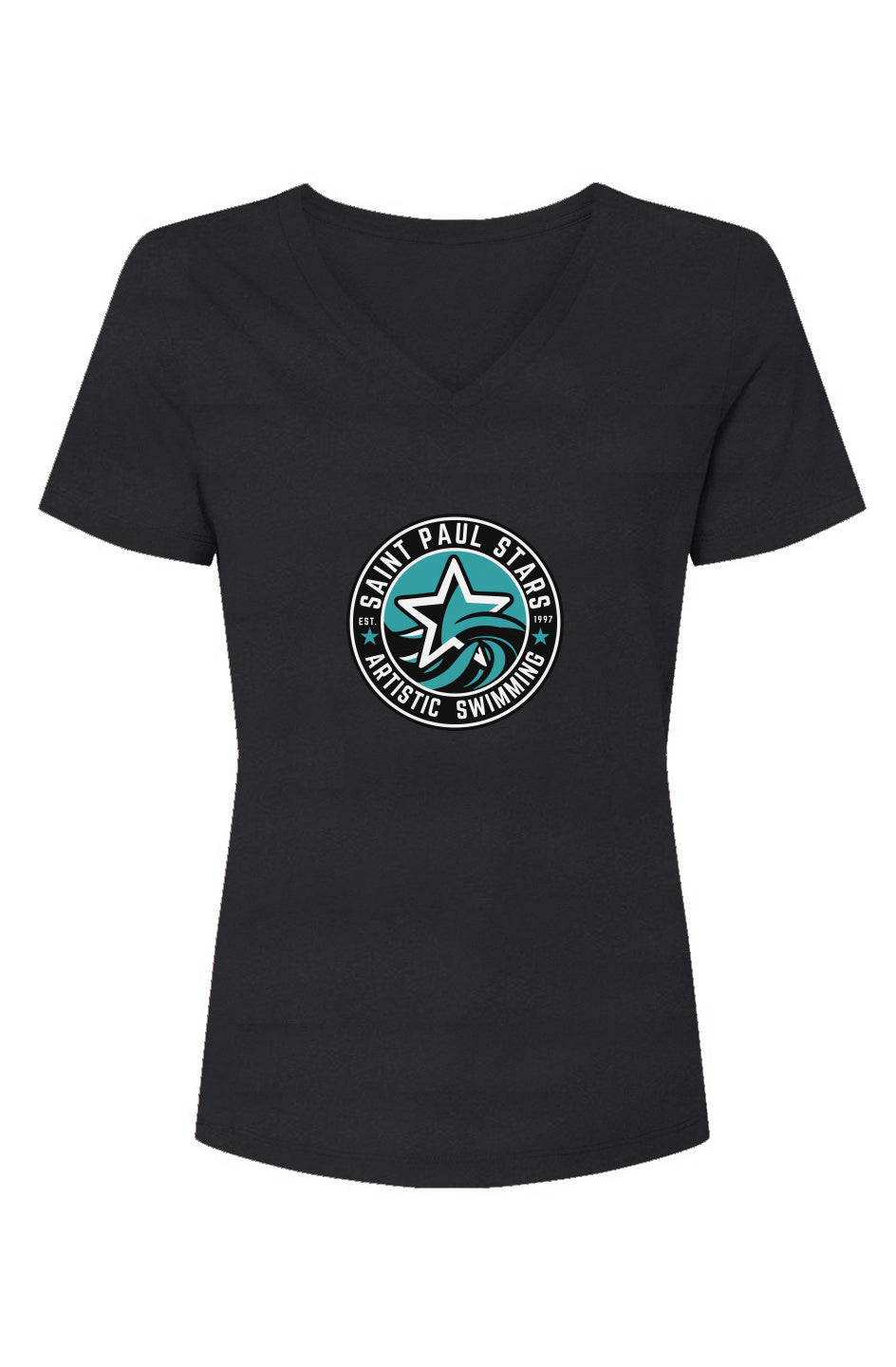 St. Paul Stars Women's Triblend V-Neck Tee