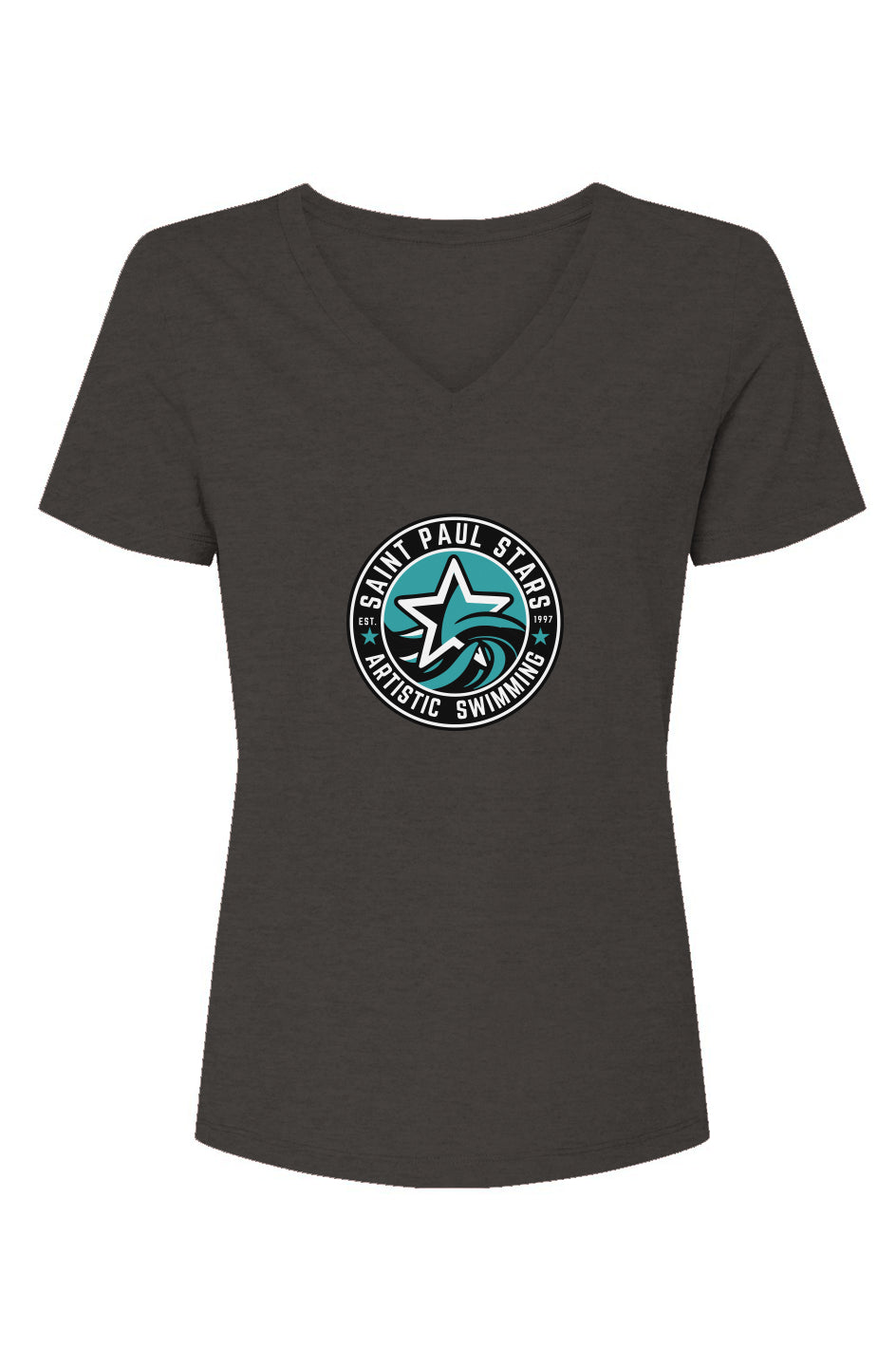 St. Paul Stars Women's Triblend V-Neck Tee