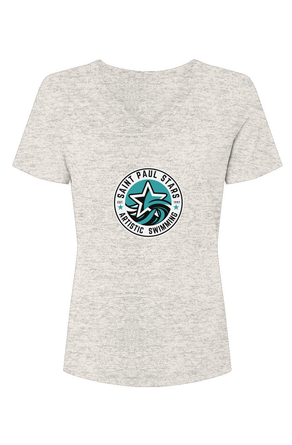 St. Paul Stars Women's Triblend V-Neck Tee