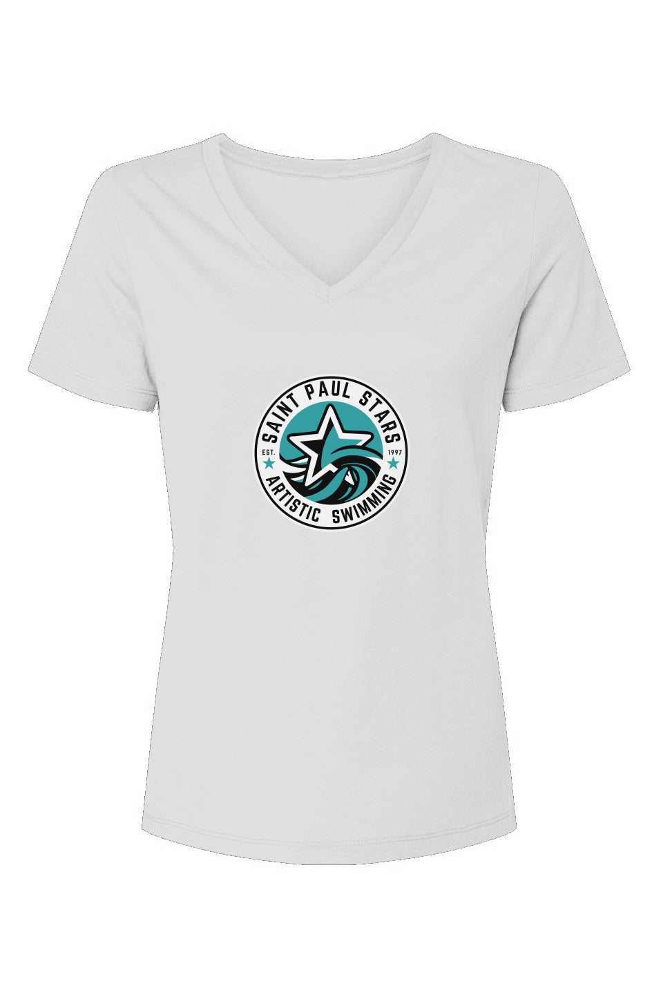 St. Paul Stars Women's Triblend V-Neck Tee