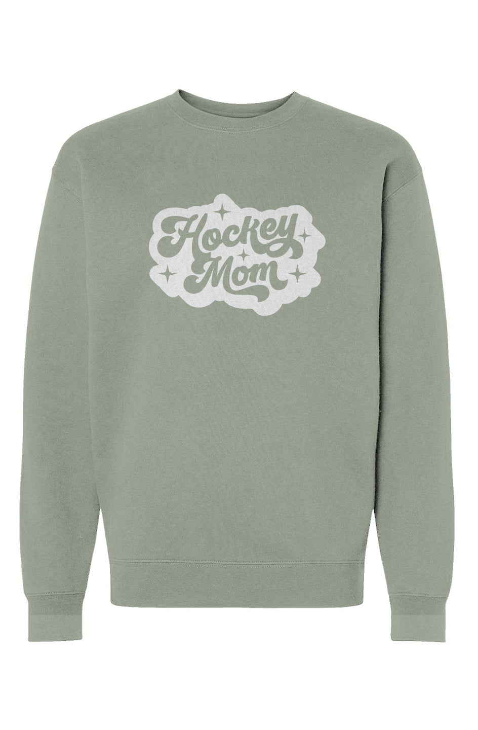 Hockey Mom Heavyweight Crewneck Sweatshirt
