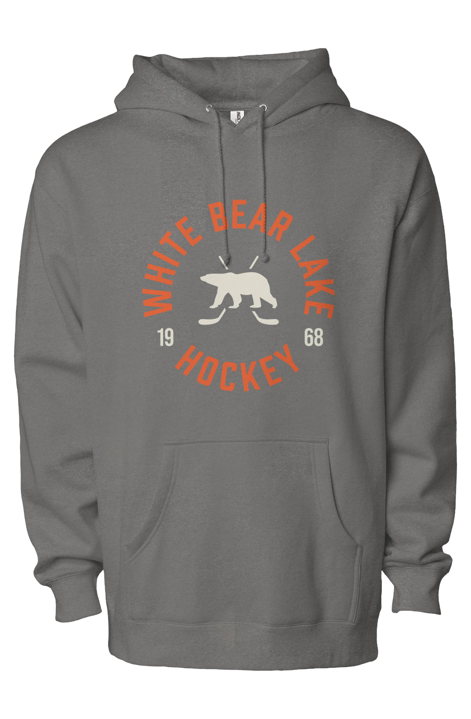 White Bear Lake Hockey '68 Heavyweight Hoodie