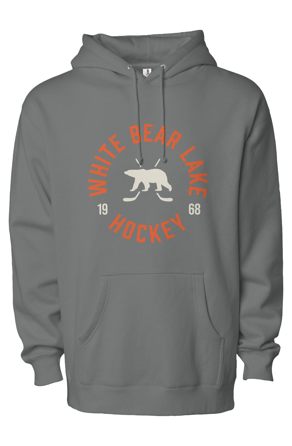 White Bear Lake Hockey '68 Heavyweight Hoodie