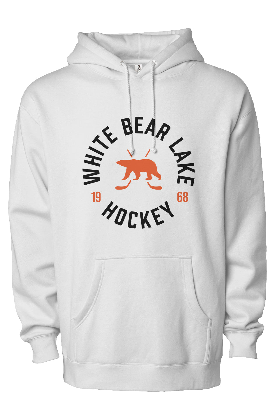 White Bear Lake Hockey '68 Heavyweight Hoodie