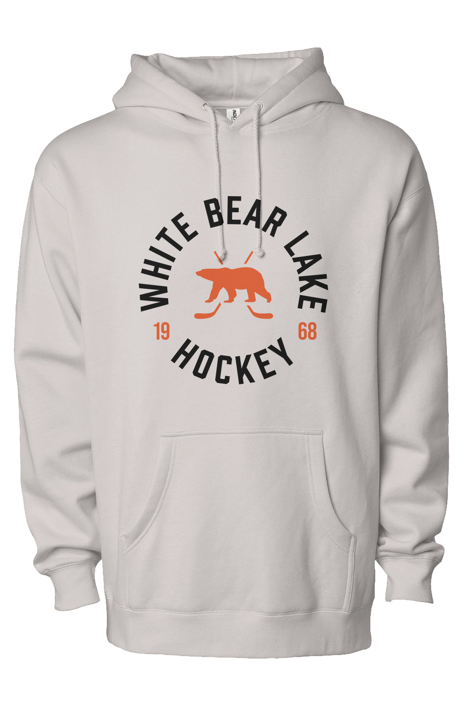 White Bear Lake Hockey '68 Heavyweight Hoodie